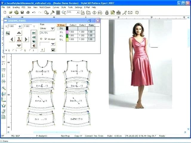 آموزش الگو سازي لباس با نرم افزار