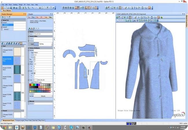 آموزش طراحی لباس CAD Pattern Design