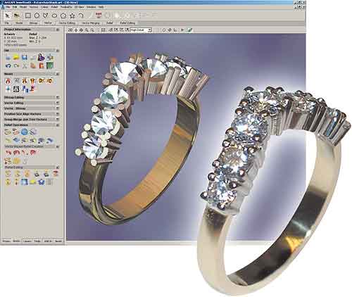 آموزش طراحی طلا و جواهر ArtCAM